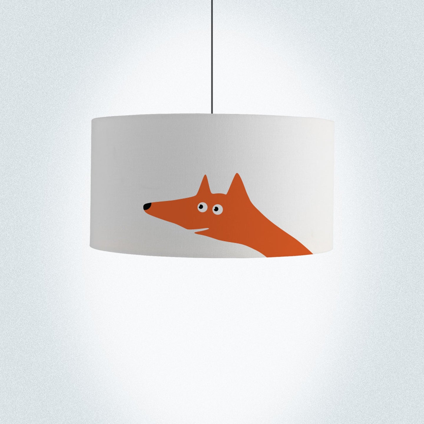 Fox drum lampshade 45cm (18