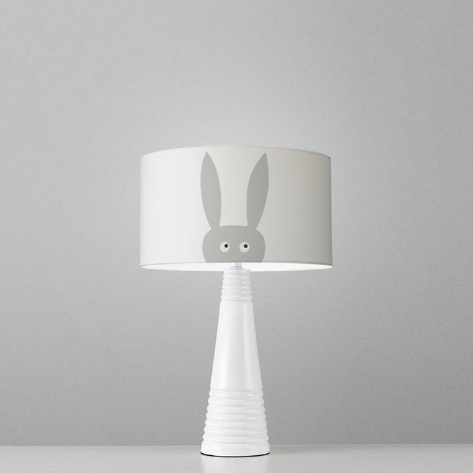 Rabbit drum lampshade, Diameter 25cm (10