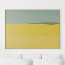 Load image into Gallery viewer, &quot;Abstract Oasis&quot; Art Print is sure to add a touch of tranquility and beauty to your decor.
