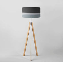 Load image into Gallery viewer, Open sea at night drum lampshade, Diameter 45cm (18&quot;) Tripod