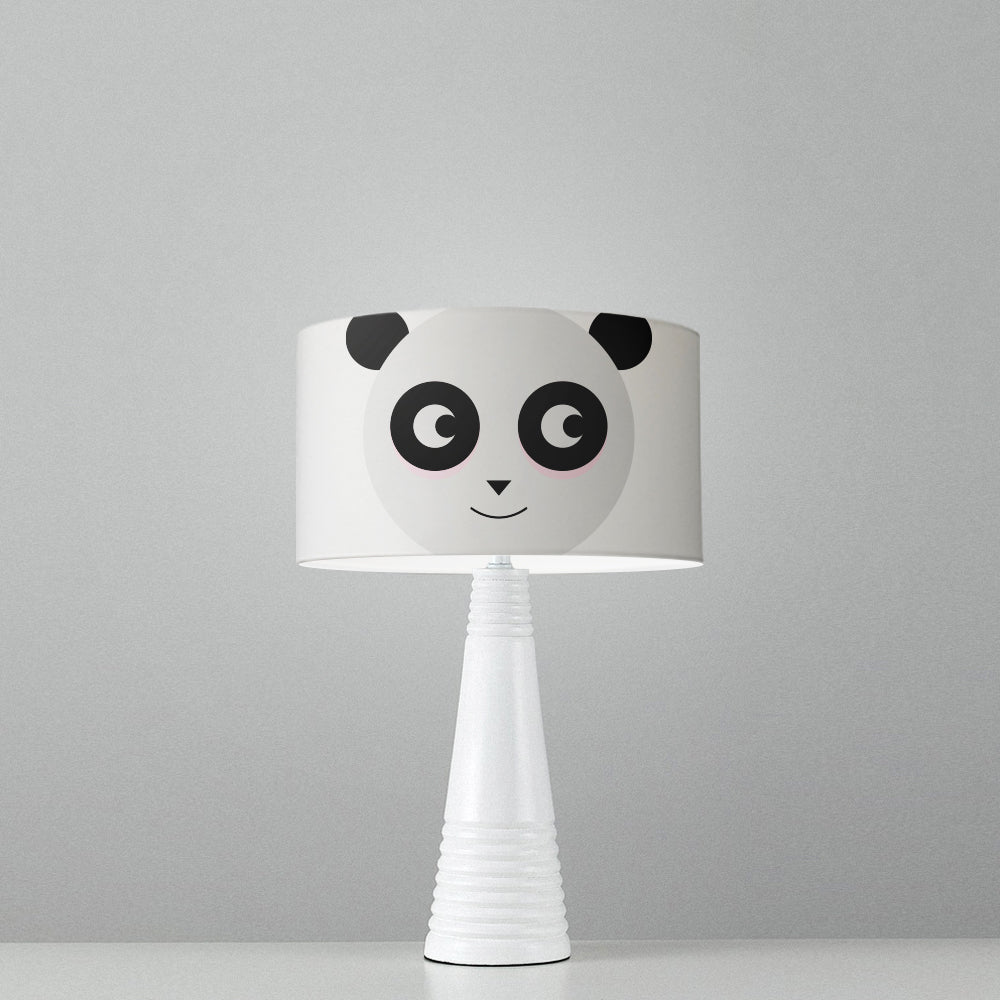 Panda drum lampshade, Diameter 25cm (10
