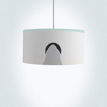 Load image into Gallery viewer, Penguin Drum Lampshade Diameter 45cm (18&quot;) Ceiling or floor lamp - Meretant Decor