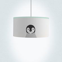 Load image into Gallery viewer, Penguin Drum Lampshade Diameter 45cm (18&quot;) Ceiling or floor lamp - Meretant Decor