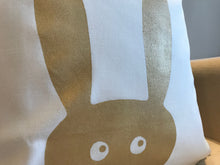 Load image into Gallery viewer, Rabbit cushion or cover 50x50cm (20x20&quot;) Cotton - Meretant Decor