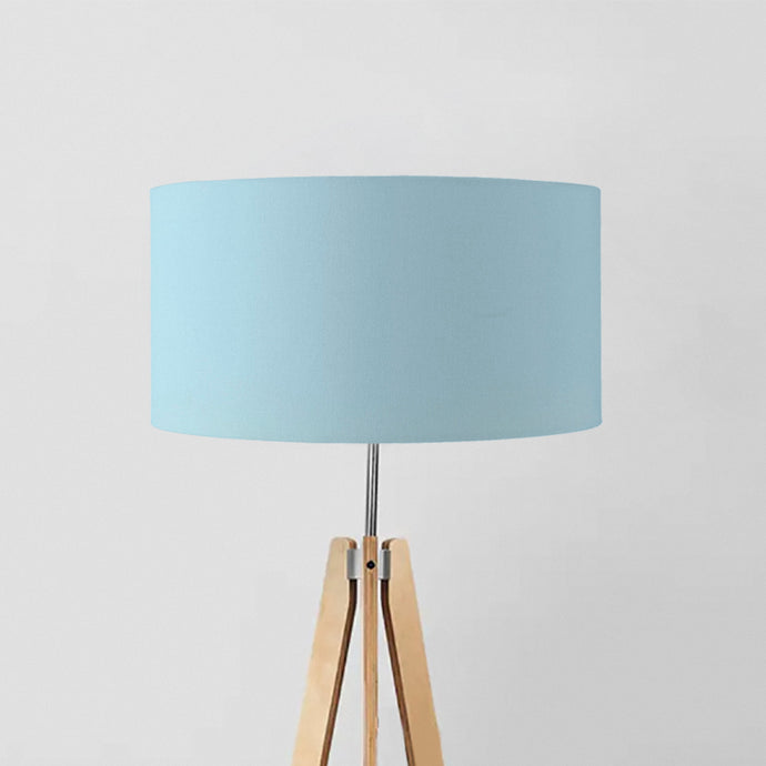 Light Blue custom made lampshade