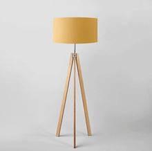 Load image into Gallery viewer, Mustard custom made lampshade