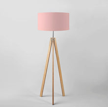 Load image into Gallery viewer, Rose custom made lampshade tripod