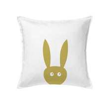 Load image into Gallery viewer, Rabbit cushion or cover 50x50cm (20x20&quot;) Cotton - Meretant Decor