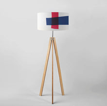 Load image into Gallery viewer, Red-blue colour mixture drum lampshade, Diameter 45cm (18&quot;)