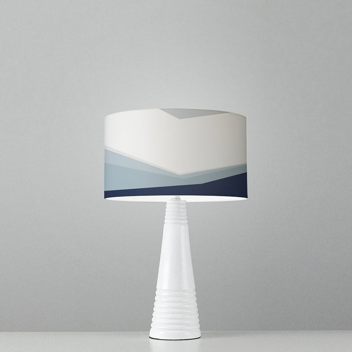 Storm at night drum lampshade, Diameter 25cm (10