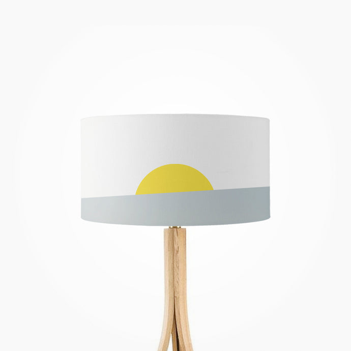 Sunrise drum lampshade, Diameter 35cm (14