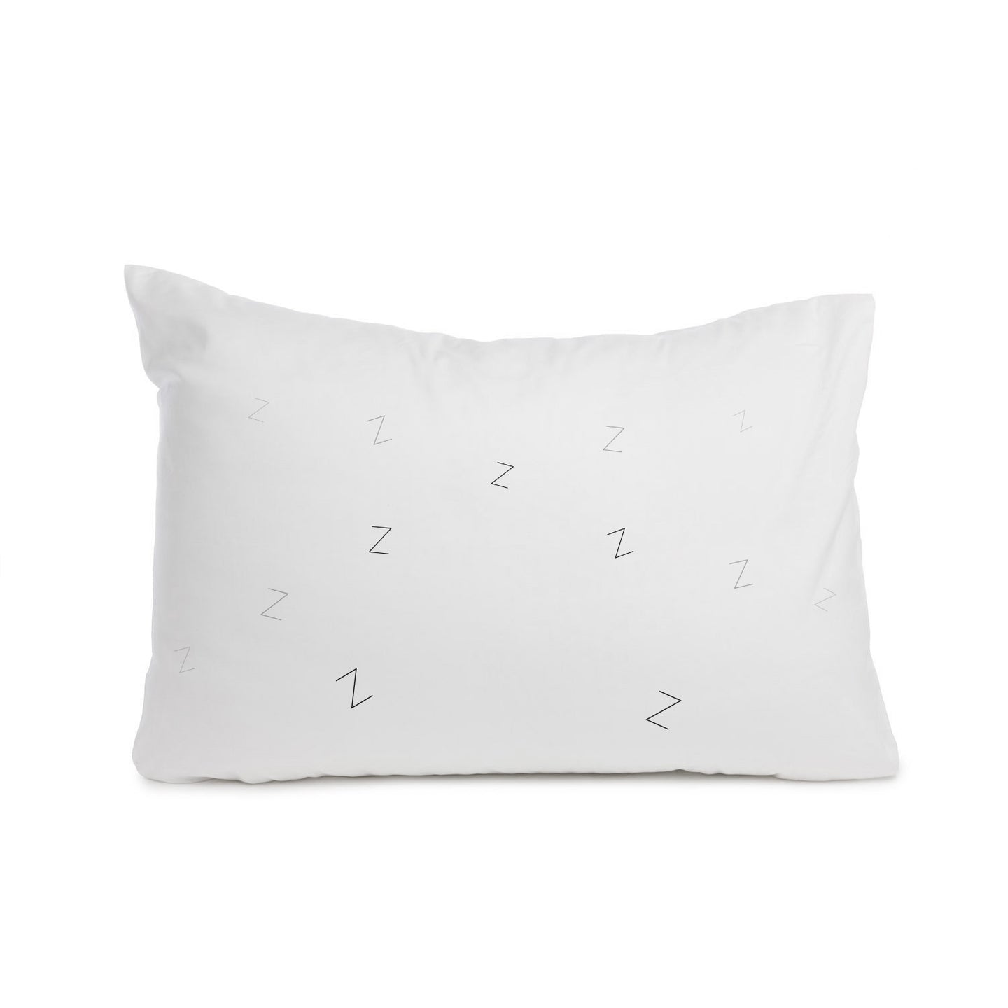 Zzz pillowcase. Cot bed or Standard size - Meretant Decor